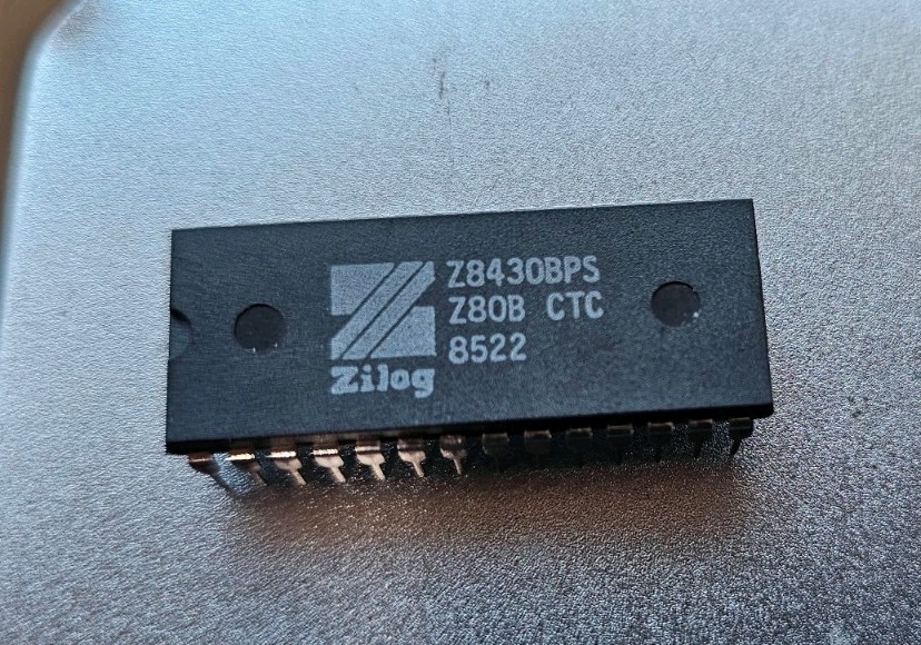 (1 PC) Z8430BPS ZILOG Z80B CTC PDIP 28 PIN Vingage Electronic