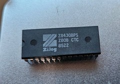 (1 PC) Z8430BPS ZILOG Z80B CTC PDIP 28 PIN Vingage Electronic