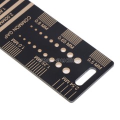 25cm 10 Inch Multifunctional PCB Ruler Measuring Tool Resistor Capacitor Chip IC