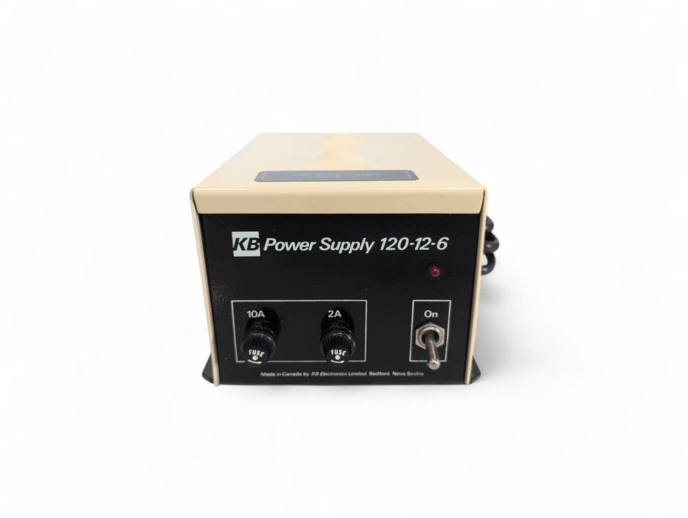 KB Electronics Power Supply 120-12-6 13.8V Marine DC Supply 120VAC To 13VDC NEW