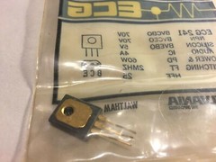 Sylvania ECG 241 NPN Silicon Audio Power & Switching 60w 2MHZ Component