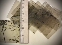 Mica Tiles Pack – Stained Spotted Mica, Stove Mica, Pack Of 10, Two Sizes