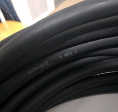 Hubbell 10 Ft Cam Lock Type SC 2/0 Generator Power Feeder Cable Set Of 5