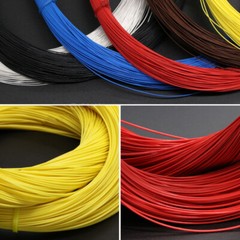 PTFE Cable Insulated Silver Plated Copper Wire Single Core Multi-strand 28/30AWG