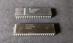 Qty 2: National Semi INS8080AN P8080A 8-Bit CPU MPU USA Stock-Fast Ship (2 PCS)
