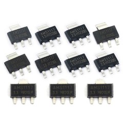 1.2V/1.5V/1.8V/2.5V/3.3V/5.0V Voltage Regulator Chip AMS1117 Series Low Dropout