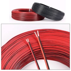 UL2468 Twin 2 Core Cable 0.08mm²~1.2mm² Tinned Copper Wires flame retardant wire