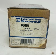 MERSEN FERRAZ SHAWMUT NO. 68061 COPPER POWER-DISTRIBUTION BLOCK 1P