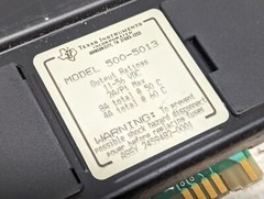 Texas Instruments model 500-5013 Output Module, 24/48 VDC