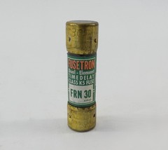 *Lot of 13* Bussmann FRN30 Class K5 Dual Element Fuse 30A 250V Fusetron