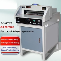 Electric Paper Cutter Stacked Guillotine Paper Cutter Album Book Cutter