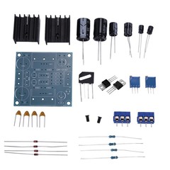 LM317 LM337 Positive and Negative Dual Adjustable Supply Board Diy Kit V2A1