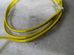Belden MDE54AVYC04 Cat5e Ethernet Patch Cable Yellow 4ft RJ45 Network Data OEM