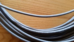 22awg/4c 4 conductor Shielded Stranded Wire Cable – 35ft Gray