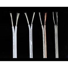 UL2468 2-Core PVC Flexible Cable 18/20/22/28 AWG Stranded Electrical Twin Wire