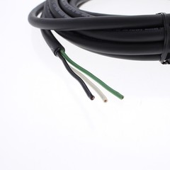 3 Hubbell 20′ Mini-Quick Female Plug Straight Cables #16/3 AWG STOOW HCMS03120