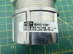 Hubbell SHC1051 Kellems Wire Management Cord Connector .88-1.00″ Diam 1-1/4″ Hub