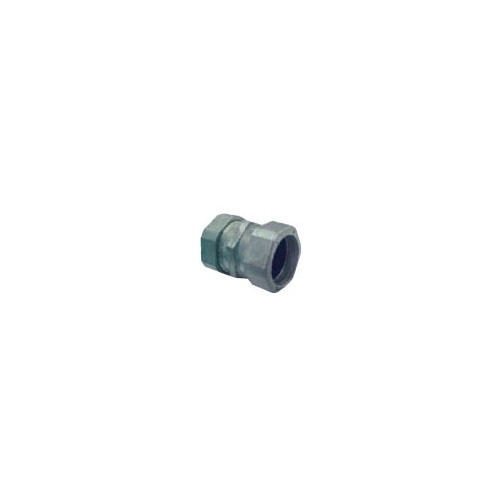PECO 328, 3-1/2″, Die-Cast Zinc, Concrete Tight, Compression, EMT Coupling, 1pc