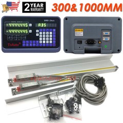 12″ 40″ TTL Linear Scale 2 Axis Digital Readout DRO Display Kit Milling Lathe US