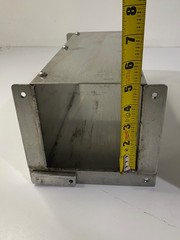 UNBRANDED Stainless Steel Square Wire Way 13-7/8x5x5 & 17-3/8x5x5 (USED)