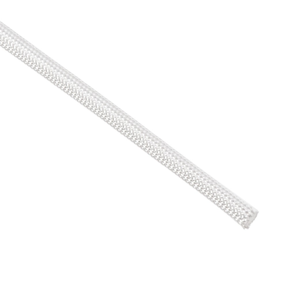 16.4ft Insulation Cable Protector 3mm High TEMP Fiberglass Sleeve White