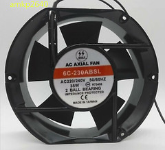 GULF 6C-230ABSL 6C-230ABL AC220/240V aluminum frame AC cooling fan #am3