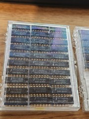 51X Fairchild FU6E7710393 Mil-Spec Ceramic DIP ICs Gold Leads 1969 Semiconductor