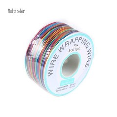 Wrapping Wire 11 Colors Single Strand Coppers Cable 30AWG 250Meters