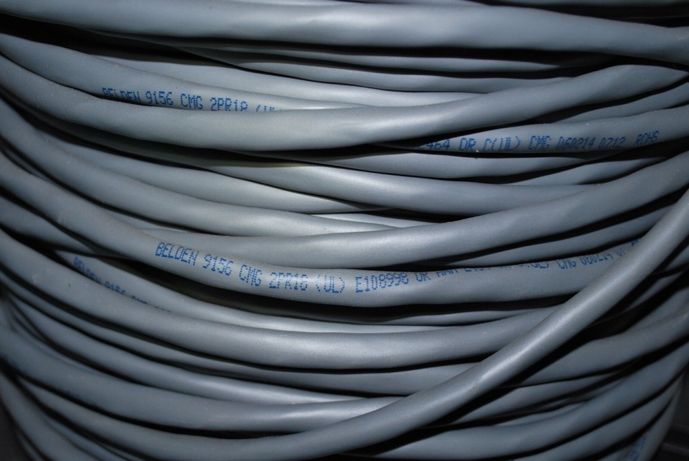 Belden 9156 2 Pairs, 18 AWG For Audio Control Instrumentation Cable AWM 2464