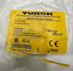 Turck Double-Ended Cordset RK 4.4T-1-WS 4.4T Straight Female Connector