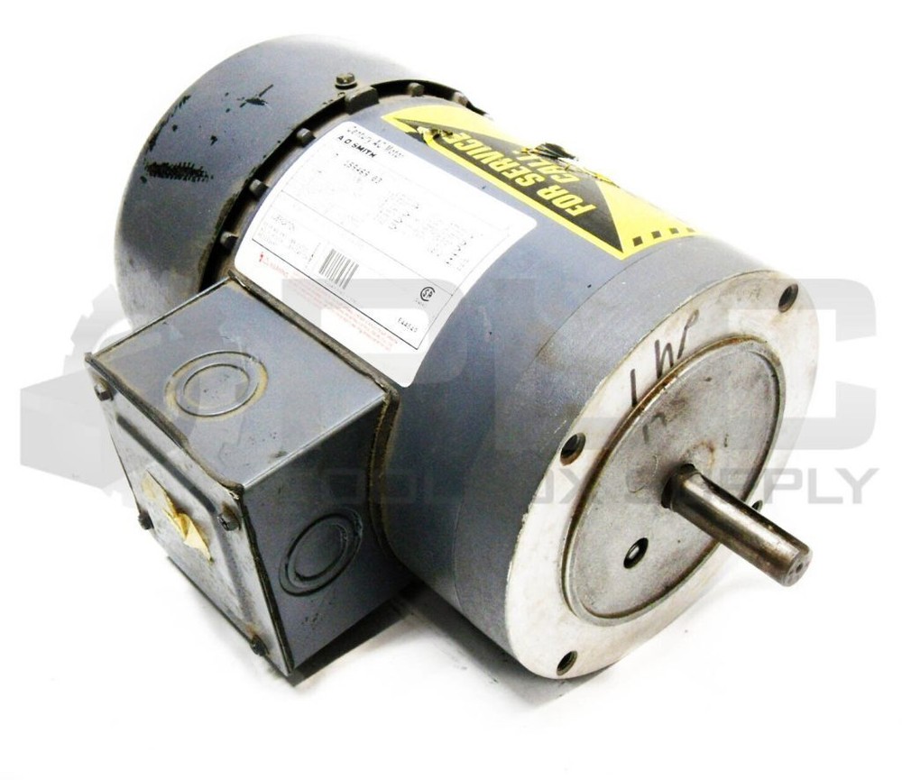 A.O. SMITH 7-159469-03 CENTURY AC MOTOR 1HP 1725RPM FR: KA56C H921