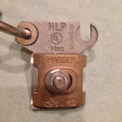 Harger APCBM 1/1.25 Bi-metal U-bolt Pipe Clamp
