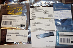 Mixed Lot of Electronic Parts – IC, Op-Amp, Diode, RF Amp, Capacitor, Chips, PCB
