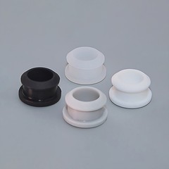 2.5mm~30mm Silicone Rubber Grommet Plug Bung Cable Wiring Protect Bushes Snap-on