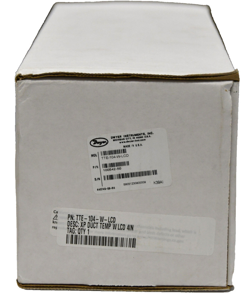 *NEW* Dwyer TTE-104-W-LCD Transmitter