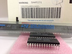 3 pieces SAA5231 DATA SLICER FOR TELETEXT PROCESSOR DIP28 STM NEW ~