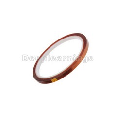 5mm 100ft BGA High Temperature Heat Resistant Polyimide Tape Gold