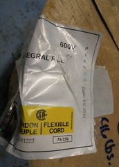 Tray Cable, SOOW, 12 AWG, 600V, PVC, Black, 250 ft.
