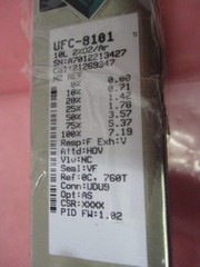 Unit UFC-8101 Mass Flow Controller, 2%O2/Ar, 10L, 450244