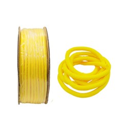 Yellow Braided Sleeving Self Closing Braid Cable Wiring Harness Loom Protection