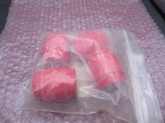 4 Pack Harger R4200S5 3/8X1-3/4X2 Red Insulator *BRAND NEW*