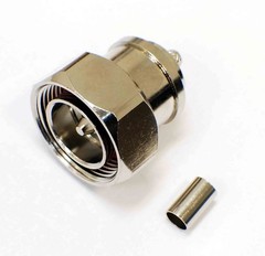 7/16 Din male for LMR240 RFC240 LMR 240 Striaght 7/16Din -US stock