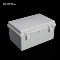 IP65 Waterproof Weatherproof Junction Box Plastic Electric Enclosure Case 1 Pc