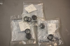 LOT OF THREE ALLEN BRADLEY ROCKWELL AUTOMATION ROUND CLOSING PLUG 800E-N2 SER B