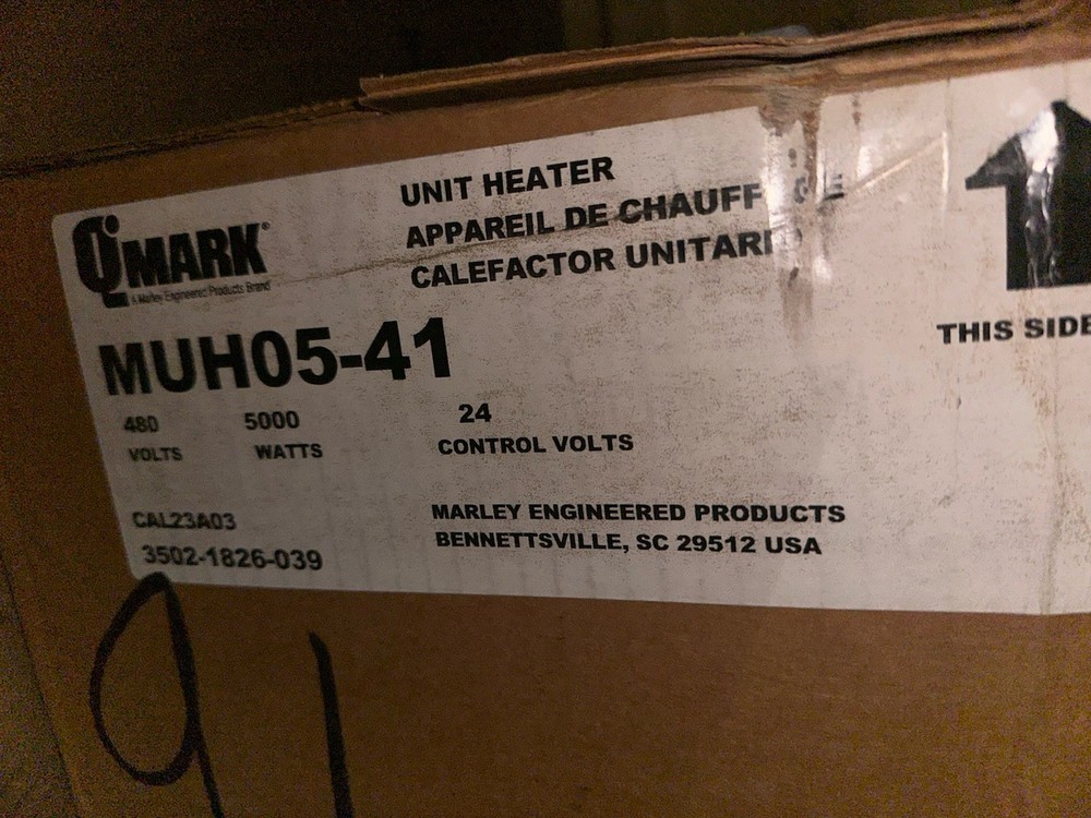 MUH0541 480V 5kW Unit Heater
