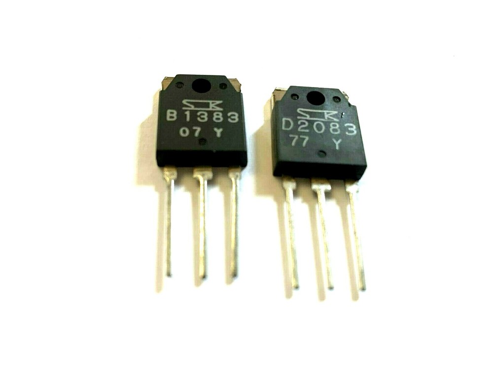 1 PAIR SANKEN 2SB1383 +2SD2083 FREE US Shipping