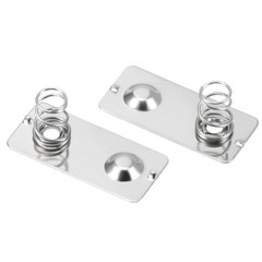 20 x Positive to Negative Conversion Battery Spring Plate for AA Battery 24x11mm
