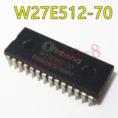10PCS EEPROM IC DIP-28 W27E512-70