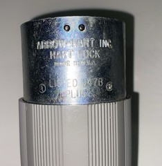 Lot Of 2 ARROW HART 50A HART-LOCK MALE PLUG, 250VDC 600VAC GROUNDED