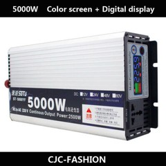 DC12V/24V/48V to AC220V 5000W Solar power inverter modified sine wave converter